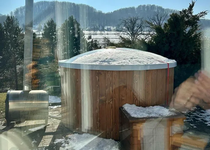 בית נופש Baranie Wzgorze Ustron Basen Sauna Plac Zabaw